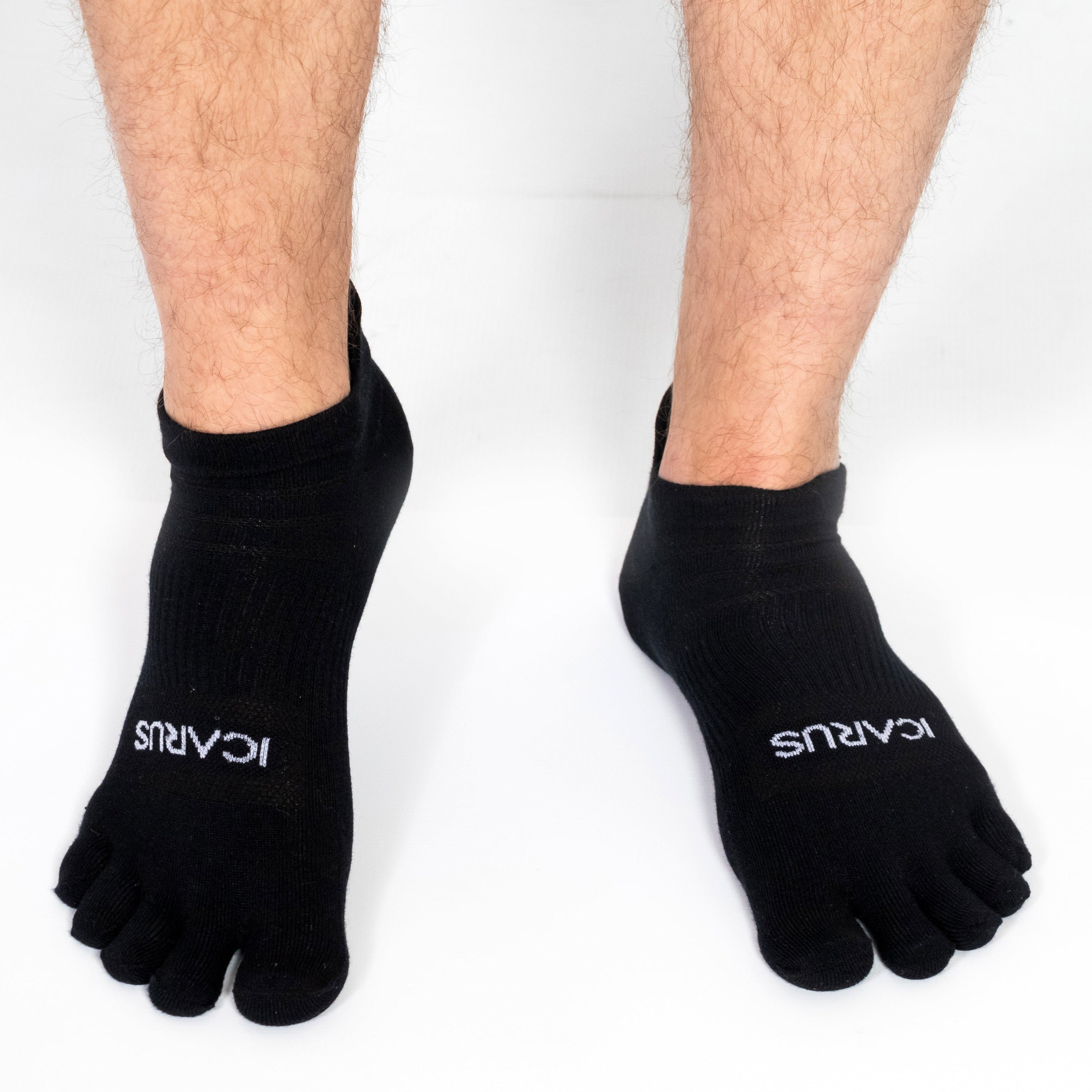 black toe socks